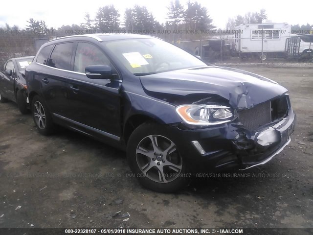 YV4902RKXF2692656 - 2015 VOLVO XC60 T6/PREMIER BLUE photo 1