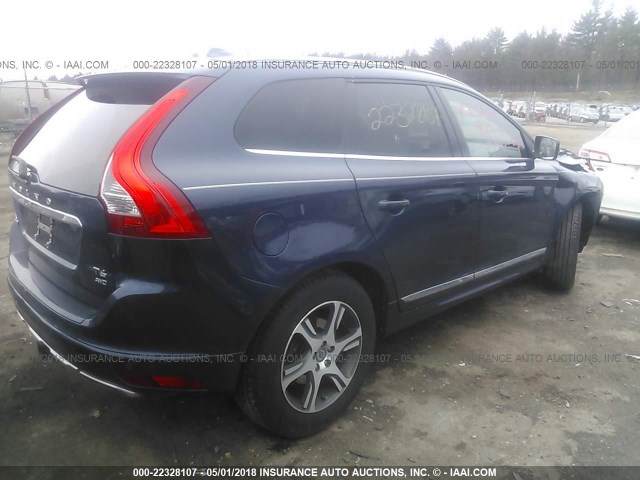 YV4902RKXF2692656 - 2015 VOLVO XC60 T6/PREMIER BLUE photo 4