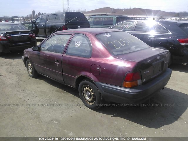 JT2AC52L4T0192116 - 1996 TOYOTA TERCEL STD/DX MAROON photo 3