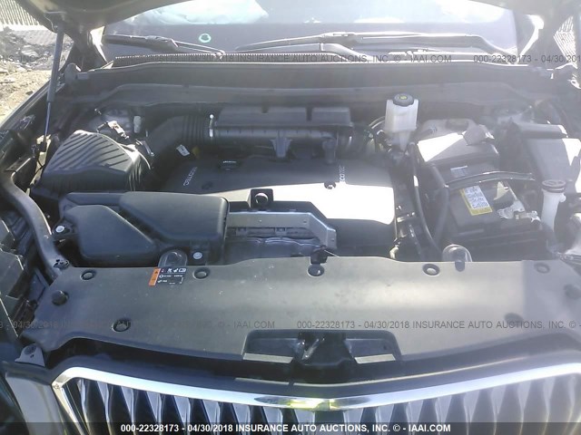 LRBFXBSA6HD110111 - 2017 BUICK ENVISION ESSENCE Շագանակագույն լուսանկար 10