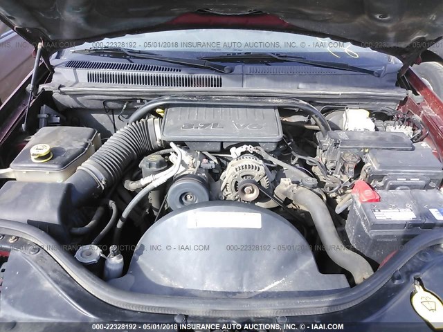1J8GR48K47C631143 - 2007 JEEP GRAND CHEROKEE LAREDO/COLUMBIA/FREEDOM 红色 照片 10