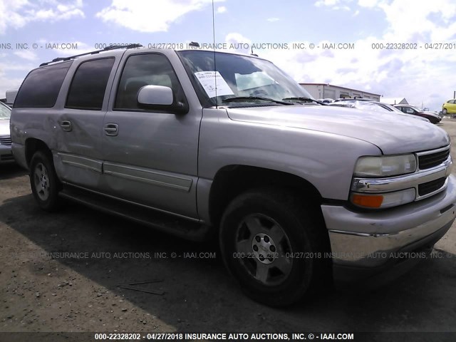 1GNFK16Z35J135384 - 2005 CHEVROLET SUBURBAN K1500 Champagne photo 1