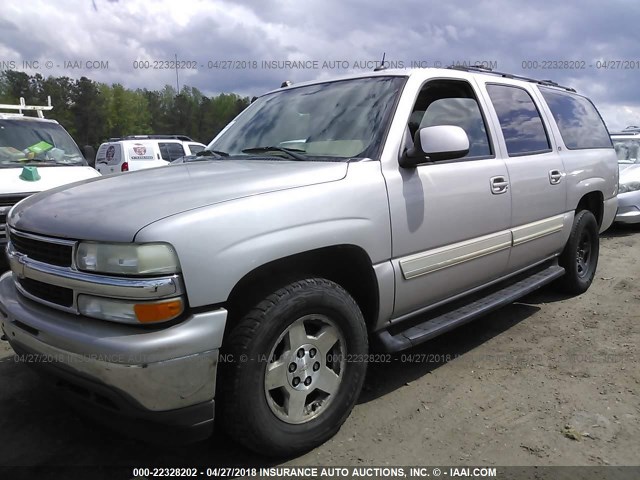 1GNFK16Z35J135384 - 2005 CHEVROLET SUBURBAN K1500 Champagne photo 2