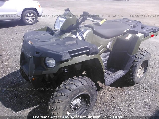 4XASEE572HA647171 - 2017 POLARIS SPORTSMAN 570 EPS 绿色 照片 2