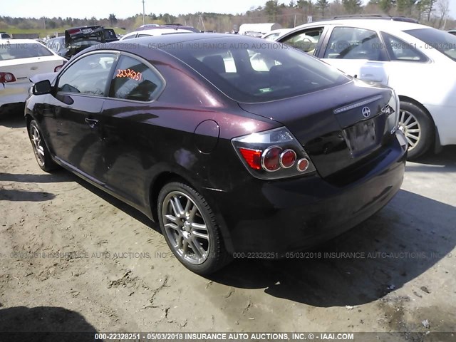 JTKDE3B7XA0315901 - 2010 TOYOTA SCION TC 紫色 照片 3