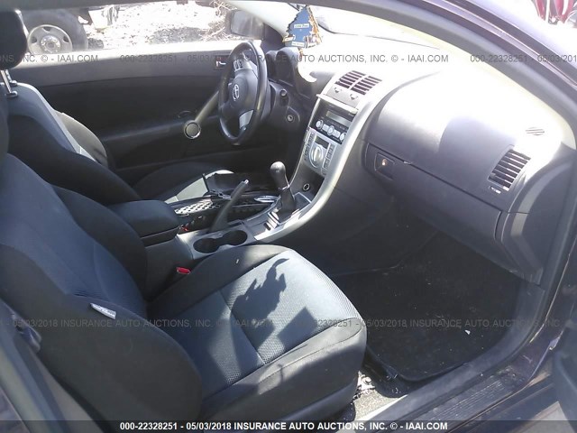 JTKDE3B7XA0315901 - 2010 TOYOTA SCION TC 紫色 照片 5