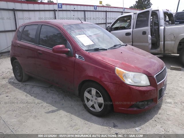 KL1TD6DE0BB132085 - 2011 CHEVROLET AVEO LS/LT PURPLE photo 1