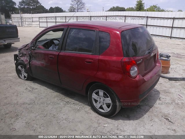 KL1TD6DE0BB132085 - 2011 CHEVROLET AVEO LS/LT PURPLE photo 3