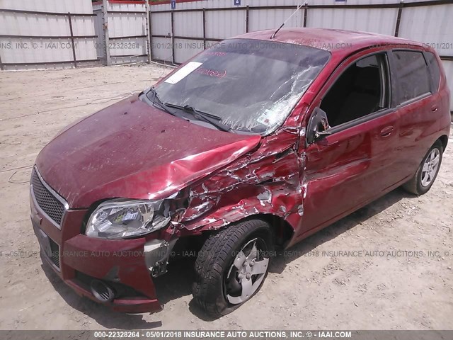 KL1TD6DE0BB132085 - 2011 CHEVROLET AVEO LS/LT 紫色 照片 6