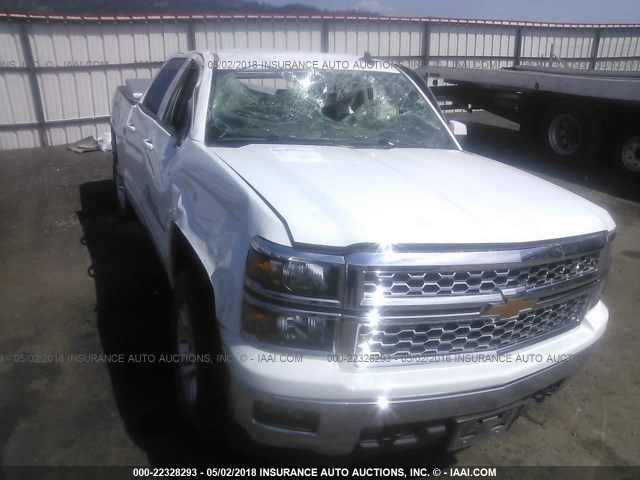 1GCVKREC4FZ412868 - 2015 CHEVROLET SILVERADO K1500 LT WHITE photo 6