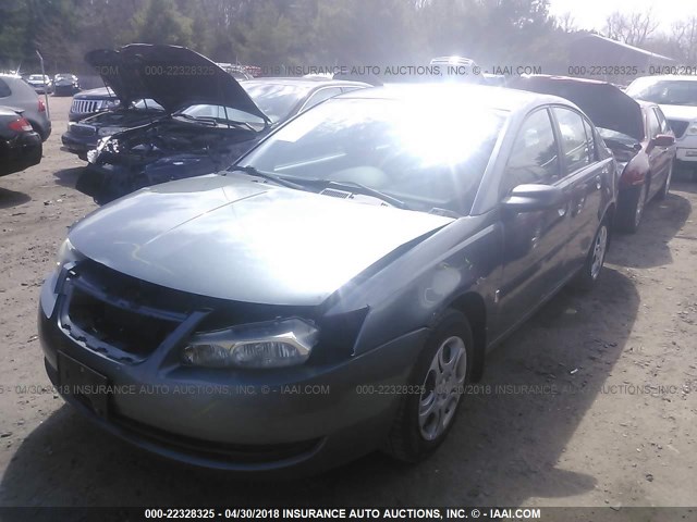 1G8AJ52F15Z178707 - 2005 SATURN ION LEVEL 2 GREEN photo 2