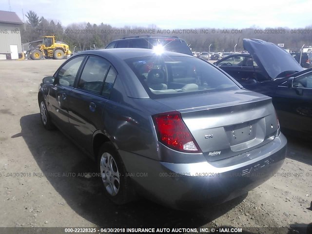 1G8AJ52F15Z178707 - 2005 SATURN ION LEVEL 2 GREEN photo 3