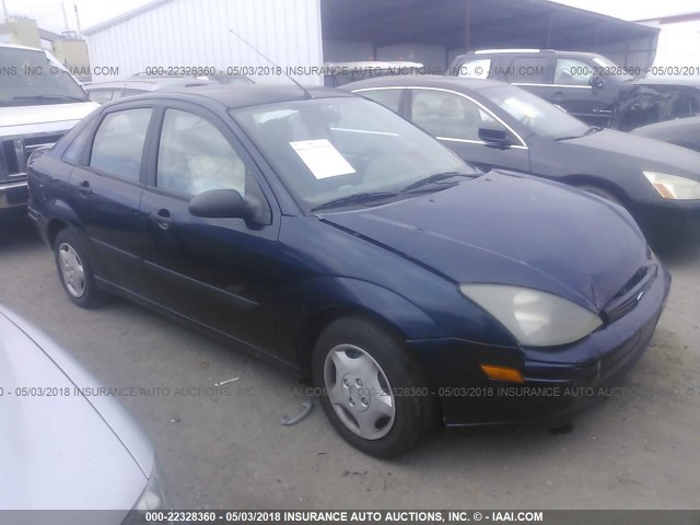 1FAFP33Z13W245821 - 2003 FORD FOCUS LX BLUE photo 1