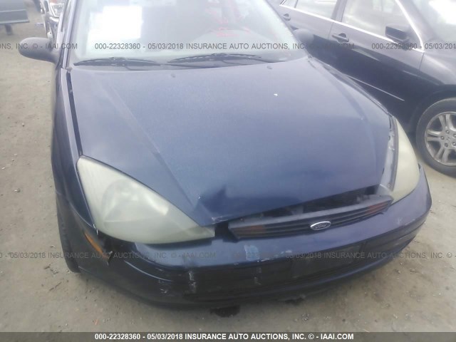 1FAFP33Z13W245821 - 2003 FORD FOCUS LX BLUE photo 6