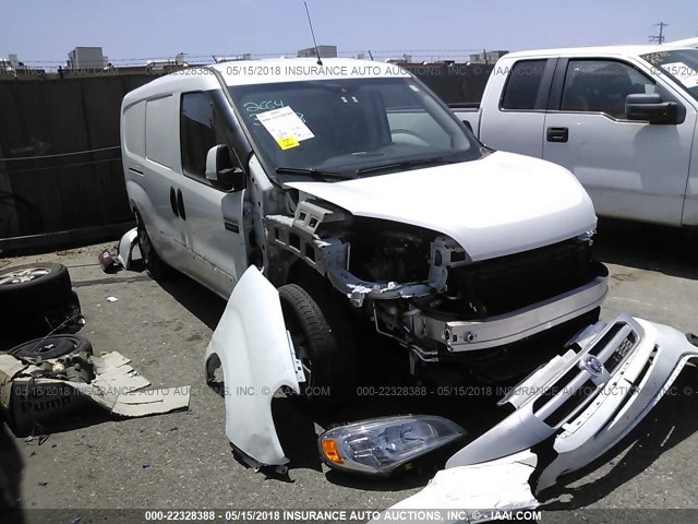 ZFBERFBB4H6H00342 - 2017 RAM PROMASTER CITY SLT 白色 照片 1