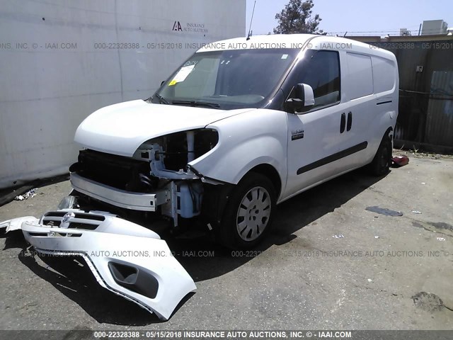 ZFBERFBB4H6H00342 - 2017 RAM PROMASTER CITY SLT 白色 照片 2