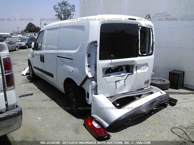 ZFBERFBB4H6H00342 - 2017 RAM PROMASTER CITY SLT WHITE photo 3