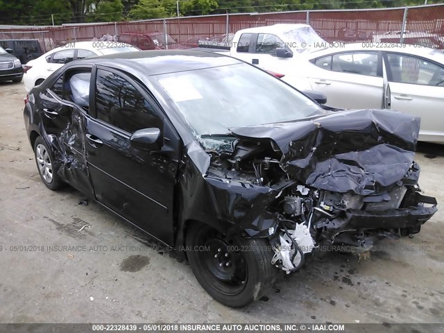 2T1BURHEXEC177105 - 2014 TOYOTA COROLLA L/LE/LE PLS/PRM/S/S PLS BLACK photo 1