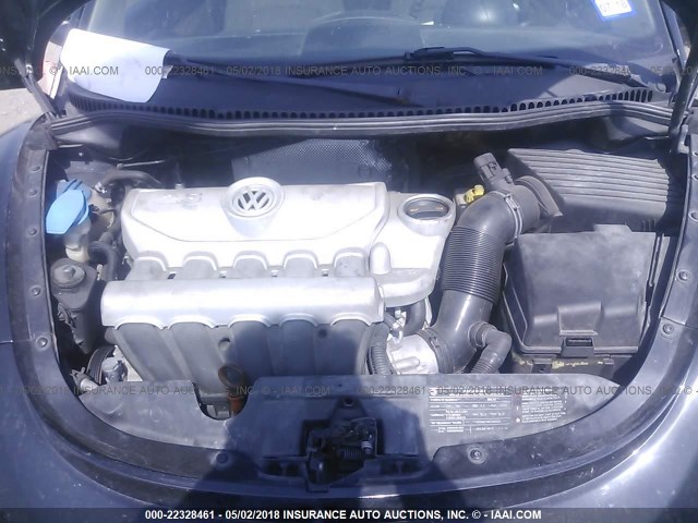3VWPW3AG3AM020961 - 2010 VOLKSWAGEN NEW BEETLE 黑色 照片 10