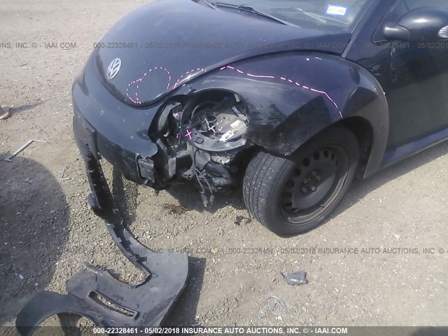 3VWPW3AG3AM020961 - 2010 VOLKSWAGEN NEW BEETLE 黑色 照片 6