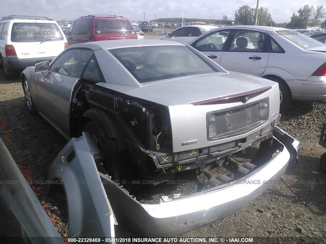 1G6YV36A265600037 - 2006 CADILLAC XLR SILVER photo 3