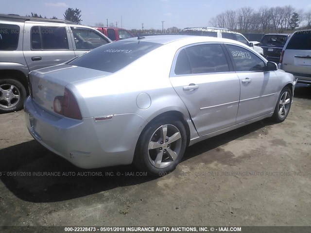 1G1ZJ57B594219687 - 2009 CHEVROLET MALIBU 2LT SILVER photo 4