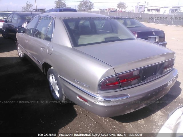 1G4CW54K0Y4253906 - 2000 BUICK PARK AVENUE  BROWN photo 3