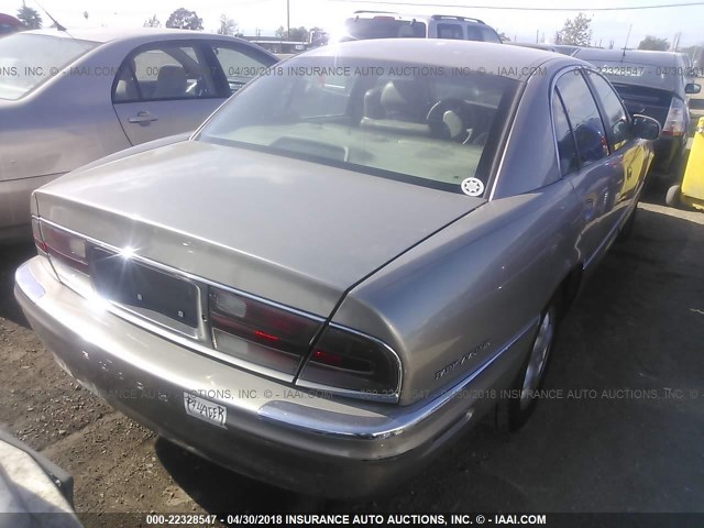 1G4CW54K0Y4253906 - 2000 BUICK PARK AVENUE  BROWN photo 4