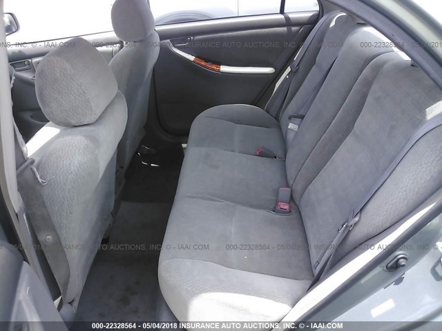 1NXBR38E04Z286569 - 2004 TOYOTA COROLLA CE/LE/S GRAY photo 8