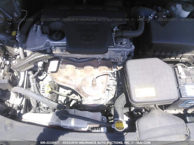 4T1BF1FKXCU066795 - 2012 TOYOTA CAMRY SE/LE/XLE ნაცრისფერი ფოტო 10