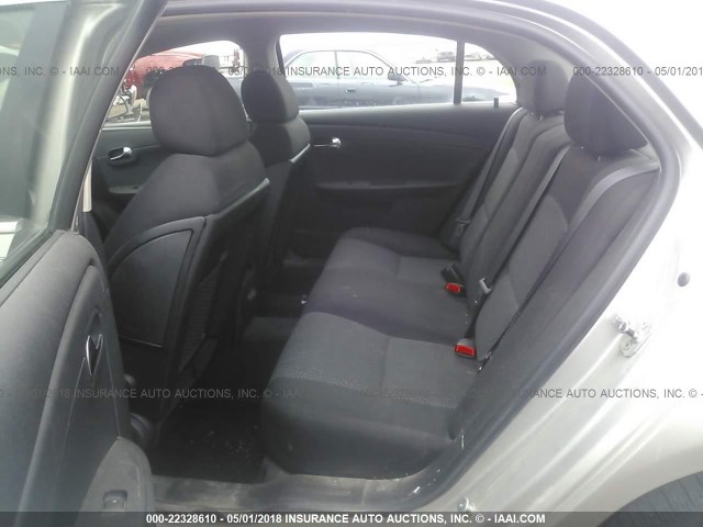 1G1ZH57B08F156383 - 2008 CHEVROLET MALIBU 1LT 银色 照片 8