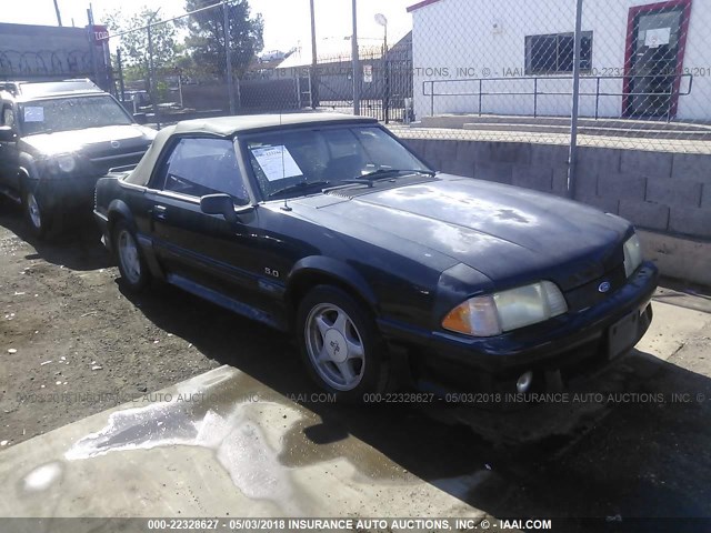 1FACP45E0NF146946 - 1992 FORD MUSTANG GT/COBRA GT BLACK photo 1