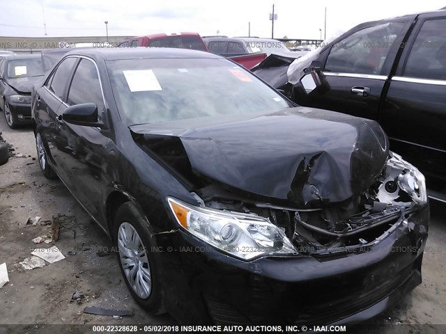 4T4BF1FK7DR295328 - 2013 TOYOTA CAMRY L/SE/LE/XLE BLACK photo 1