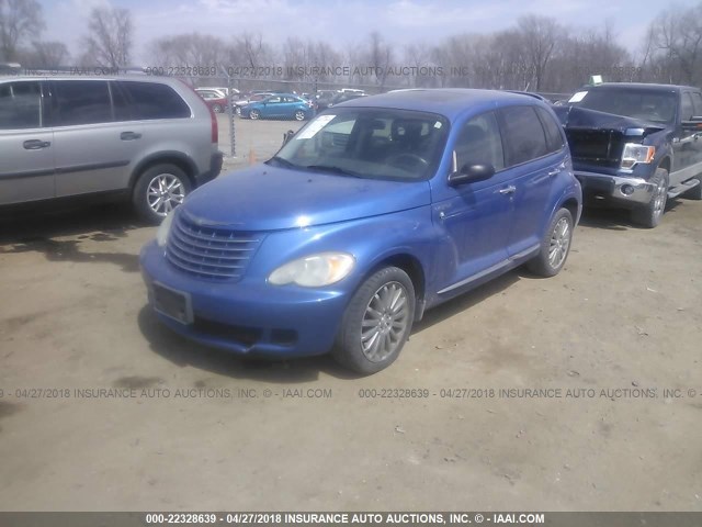 3A8FY58B27T528845 - 2007 CHRYSLER PT CRUISER TOURING BLUE photo 2