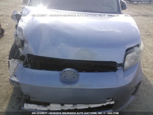 JTLZE4FE5B1123362 - 2011 TOYOTA SCION XB SILVER photo 10