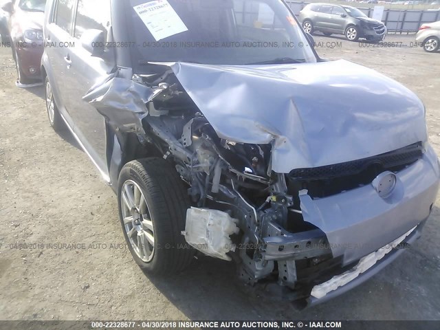 JTLZE4FE5B1123362 - 2011 TOYOTA SCION XB SILVER photo 6