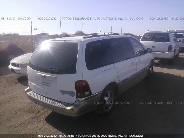 2FMZA5345YBA14580 - 2000 FORD WINDSTAR SEL WHITE photo 4