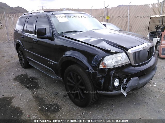 5LMEU88H93ZJ29723 - 2003 LINCOLN AVIATOR 黑色 照片 1