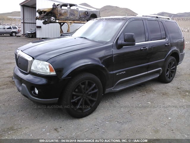 5LMEU88H93ZJ29723 - 2003 LINCOLN AVIATOR 黑色 照片 2