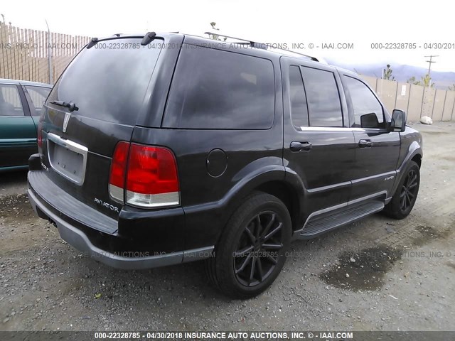 5LMEU88H93ZJ29723 - 2003 LINCOLN AVIATOR 黑色 照片 4