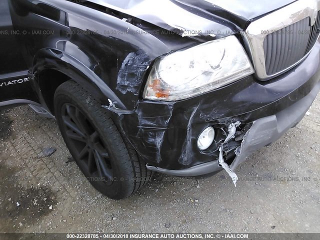 5LMEU88H93ZJ29723 - 2003 LINCOLN AVIATOR 黑色 照片 6
