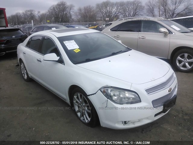 1G1ZG5E71CF106182 - 2012 CHEVROLET MALIBU LTZ 白色 照片 1