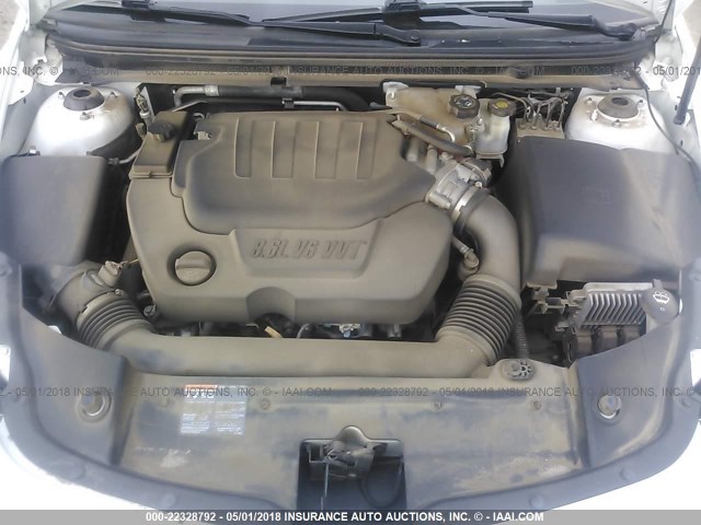 1G1ZG5E71CF106182 - 2012 CHEVROLET MALIBU LTZ 白色 照片 10