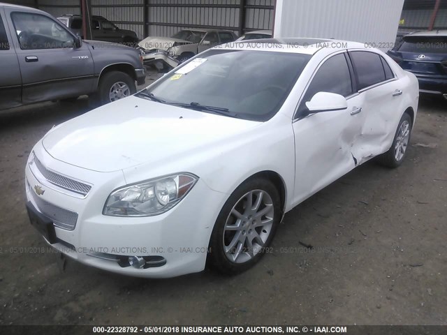 1G1ZG5E71CF106182 - 2012 CHEVROLET MALIBU LTZ 白色 照片 2