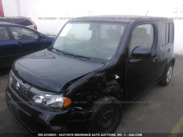 JN8AZ2KR2DT301024 - 2013 NISSAN CUBE S/SL BLACK photo 2