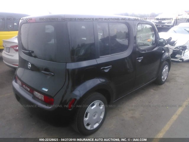 JN8AZ2KR2DT301024 - 2013 NISSAN CUBE S/SL BLACK photo 4