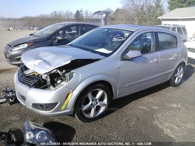 W08AT671485001026 - 2008 SATURN ASTRA XR SILVER photo 2