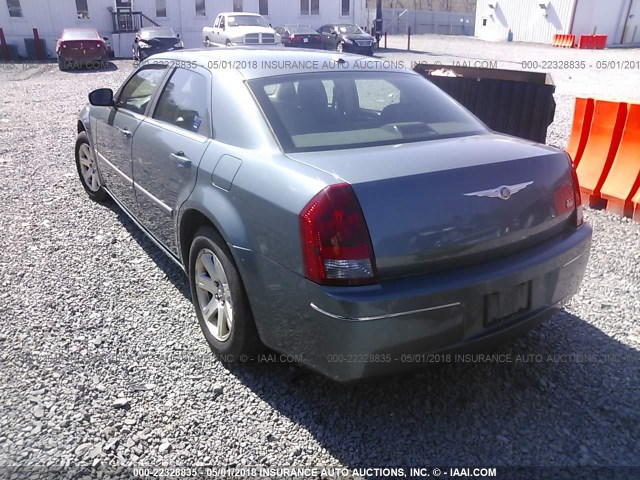 2C3KA53G46H325352 - 2006 CHRYSLER 300 TOURING GRAY photo 3