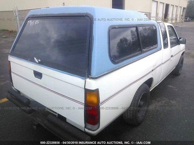 1N6SD16S9LC348312 - 1990 NISSAN D21 KING CAB WHITE photo 4