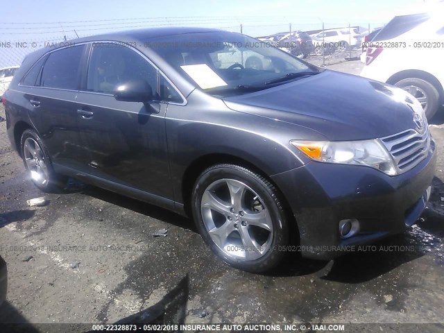 4T3ZK11A69U012841 - 2009 TOYOTA VENZA GRAY photo 1